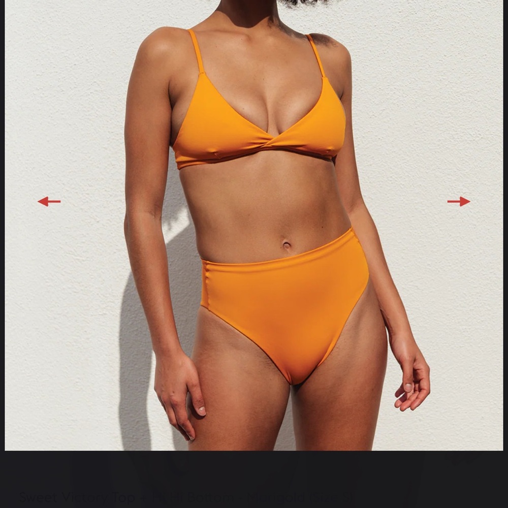Left On Friday marigold Bikini medium